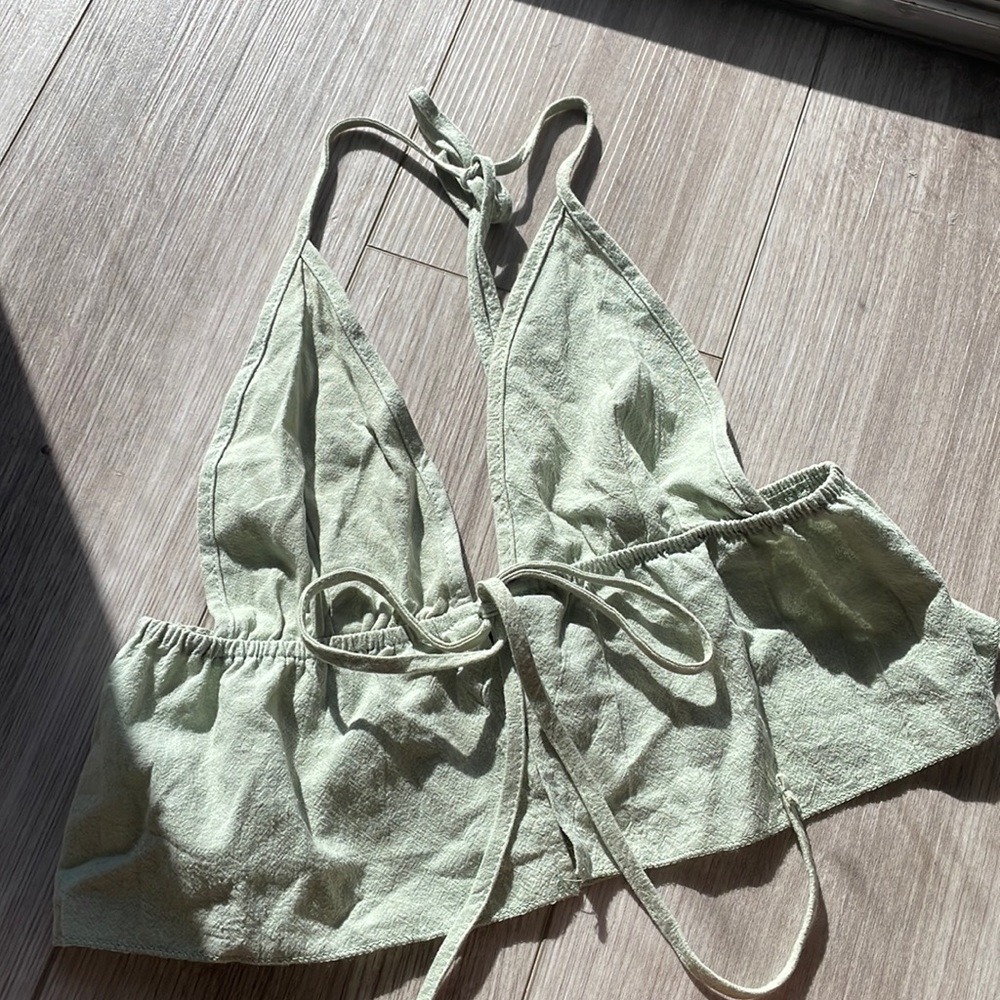 Open back top from shein